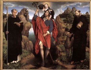  Photograph - Triptych of the Family Moreel    1484 by Memling, Hans