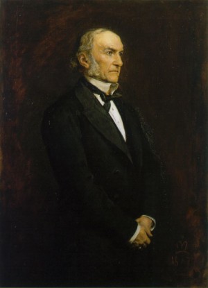 Oil millais, sir john everett Painting - William Ewart Gladstone  1879 by Millais, Sir John Everett
