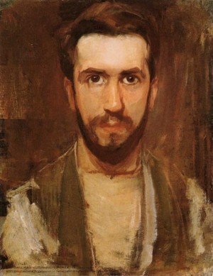 Oil mondrian, piet Painting - Self-Portrai by Mondrian, Piet