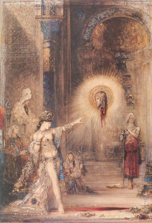  Photograph - The Apparition   1874-76 by Moreau, Gustave