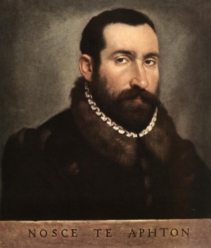Oil moroni, giovanni battista Painting - Portrait of a Man by Moroni, Giovanni Battista