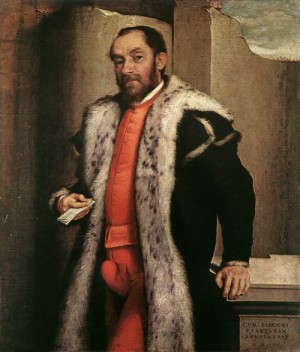 Oil moroni, giovanni battista Painting - Portrait of Antonio Navagero    1565 by Moroni, Giovanni Battista