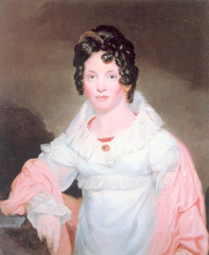 Oil morse, samuel finley breese Painting - Mrs. Robert Young Hayne (Rebecca Motte Alston) 1820 by Morse, Samuel Finley Breese