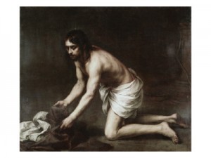  Photograph - Christ After the Flagellation by Murillo, Bartolome Esteban
