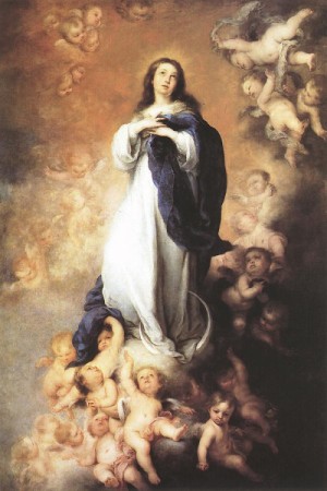  Photograph - Immaculate Conception    c. 1678 by Murillo, Bartolome Esteban