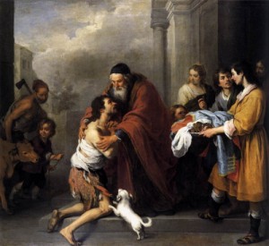  Photograph - Return of the Prodigal Son   1667-70 by Murillo, Bartolome Esteban
