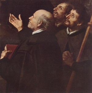  Photograph - The Infant Jesus Distributing Bread to Pilgrims (detail)    1678 by Murillo, Bartolome Esteban