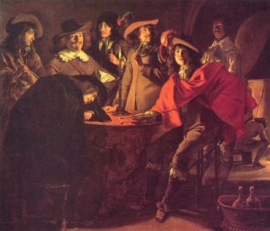 Oil nain brothers, le Painting - Musee du Louvre, Paris.   1643 by Nain Brothers, Le