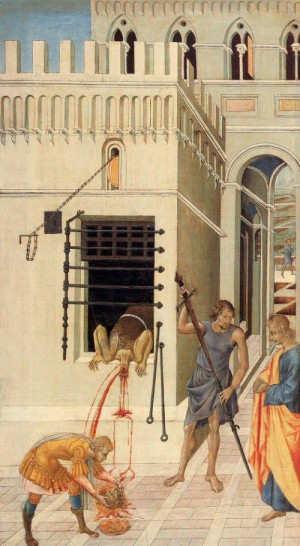 Oil paolo, giovanni di Painting - The Beheading of St. John the Baptist   1455-60 by Paolo, Giovanni di
