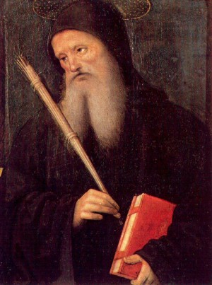Oil perugino ,pietro Painting - Saint Benedict by Perugino ,Pietro