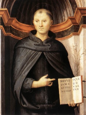 Oil perugino ,pietro Painting - St Nicholas of Tolentino     1507 by Perugino ,Pietro