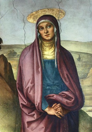Oil perugino ,pietro Painting - The Pazzi Crucifixion (detail)   1494-96 by Perugino ,Pietro