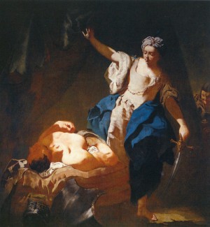 Oil piazzetta, giovanni battista Painting - Judith and Holofernes   1745 by Piazzetta, Giovanni Battista