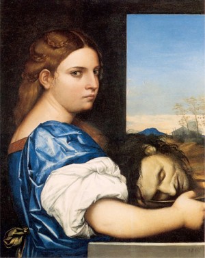 Oil piombo, sebastiano del Painting - Salome with the Head of John the Baptist   1510 by Piombo, Sebastiano del