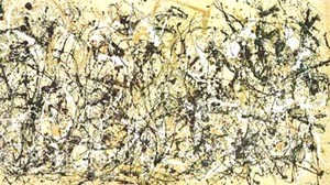 Oil pollock,jackson Painting - Autumn Rhythm Number 30 1950 by Pollock,Jackson