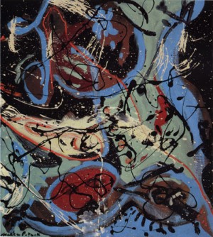  Photograph - Composition with Pouring, 1943 by Pollock,Jackson