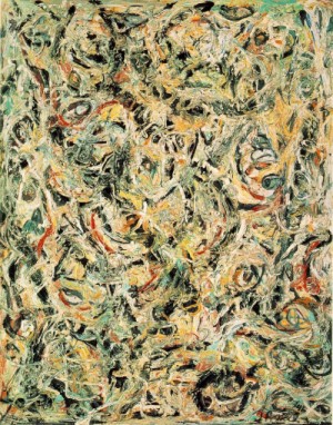 Oil pollock,jackson Painting - Eyes in the Heat, 1946 by Pollock,Jackson