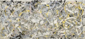 Oil pollock,jackson Painting - Number 27 by Pollock,Jackson