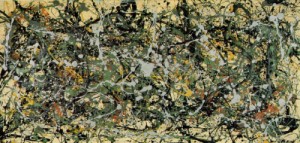 Oil pollock,jackson Painting - pollock 8 1949 by Pollock,Jackson