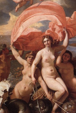  Photograph - The Triumph of Neptune (detail)   1634 by Poussin, Nicolas