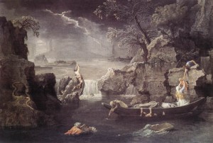  Photograph - Winter    1660-64 by Poussin, Nicolas