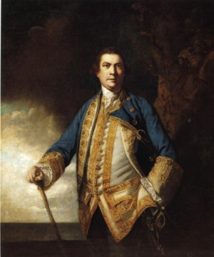 Oil reynolds, sir joshua Painting - Augustus, 1st Viscount Keppel (1725-86). 1759. by Reynolds, Sir Joshua