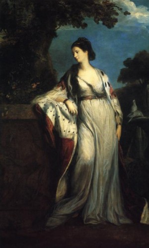 Oil Painting - Elizabeth, Duchess of Hamilton and Argyll. 1758-59. by Reynolds, Sir Joshua