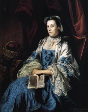 Oil reynolds, sir joshua Painting - Gertrude, Duchess of Bedford. 1756. by Reynolds, Sir Joshua