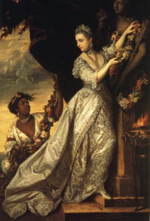 Oil reynolds, sir joshua Painting - Lady Elizabeth Keppel. 1761. by Reynolds, Sir Joshua