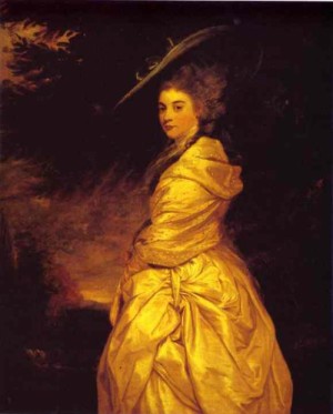 Oil Painting - Lady Henrietta Herbert. c. 1777. by Reynolds, Sir Joshua