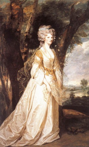 Oil Painting - Lady Sunderlin    1786 by Reynolds, Sir Joshua