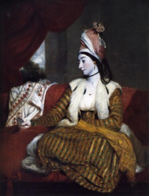 Oil reynolds, sir joshua Painting - Mrs Baldwin. 1782. by Reynolds, Sir Joshua