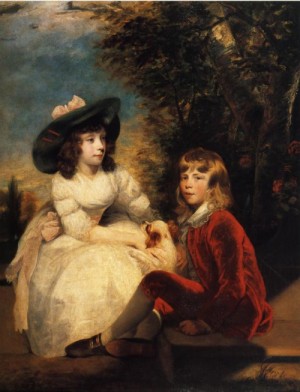  Photograph - The Angerstein Children. 1783. by Reynolds, Sir Joshua