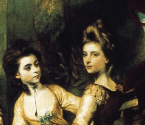 Oil Painting - The Marlborough Family. Detail. 1777-78. by Reynolds, Sir Joshua