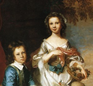  Photograph - Thomas and Martha Neate, with Tutor. Detail. by Reynolds, Sir Joshua