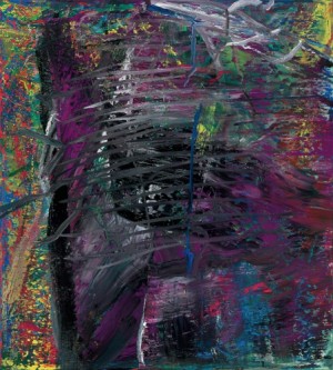  Photograph - Abstract Painting Violet by Richter, Gerhard