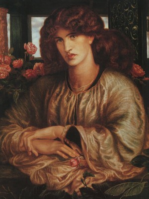 Oil Painting - La Donna Della Finestra, 1879, Fogg Art Museum at Harvard University by Rossetti, Dante Gabriel