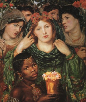 Oil rossetti, dante gabriel Painting - The Beloved (The Bride), 1865-66 by Rossetti, Dante Gabriel