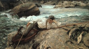 Oil sargent, john singer Painting - On His Holidays, 1901 by Sargent, John Singer