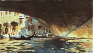  Photograph - Under the Rialto Bridge, 1909 by Sargent, John Singer