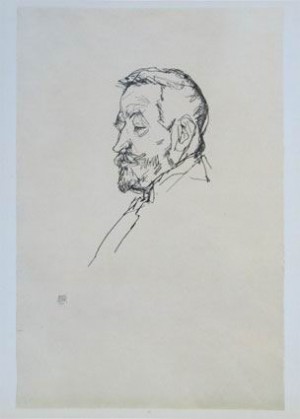 Oil portrait Painting - Portrait of Heinrich Benesch, 1913 by Schiele, Egon