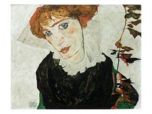 Oil schiele, egon Painting - Portrait of Wally by Schiele, Egon