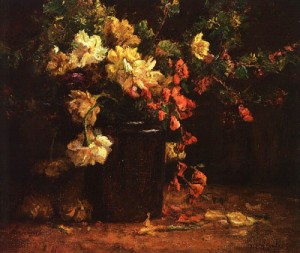 Oil steele, theodore clement Painting - June Glory- private collection. by Steele, Theodore Clement