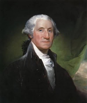 Oil Portrait Painting - George Washington The Gibbs Channing Avery Portrait 1795 by Stuart, Gilbert Charles