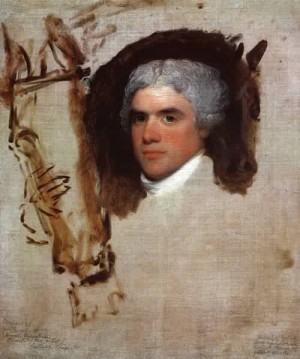 Oil stuart, gilbert charles Painting - John Bill Ricketts unfinished aka Breschard the Circus Rider 1807 1808 by Stuart, Gilbert Charles