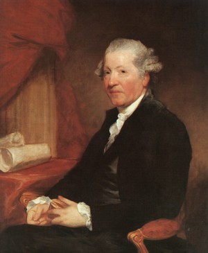 Oil portrait Painting - Portrait of Sir Joshua Reynolds, 1784 by Stuart, Gilbert Charles