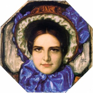 Oil stuck, franz von Painting - Daughter Mary, 1910 by Stuck, Franz von