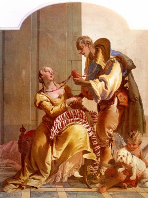 Oil tiepolo, giovanni battista Painting - Marital Concord, 1734 by Tiepolo, Giovanni Battista