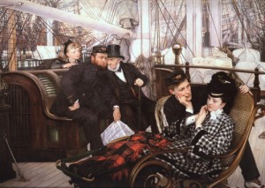  Photograph - The Last Evening, 1873 by Tissot, James