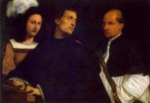  Photograph - The Concert  c. 1510 by Titian